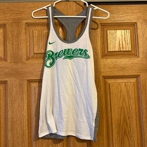 Women’s Nike Size XSmall Milwaukee Brewers Racerback Tank Top NWOT